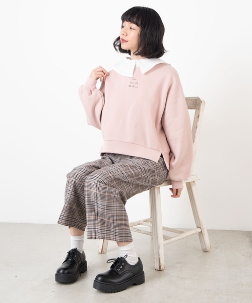 WEGO（ウィゴー）の「WEGO/フリルデザイン付け襟（付け襟・レディース・ブラック/ホワイト・FREE）」の7枚目の写真