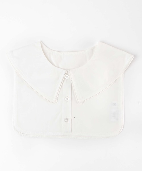 WEGO（ウィゴー）の「WEGO/フリルデザイン付け襟（付け襟・レディース・ブラック/ホワイト・FREE）」の4枚目の写真