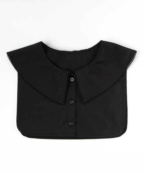 WEGO（ウィゴー）の「WEGO/フリルデザイン付け襟（付け襟・レディース・ブラック/ホワイト・FREE）」の3枚目の写真
