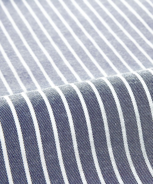 BELLUNA（ベルーナ）の「スキッパー衿デザインシャツワンピース（シャツワンピース・レディース・ブラウン/オフホワイト/ブルー・MEDIUM/LARGE/X-LARGE）」の10枚目の写真