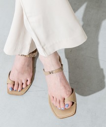 mystic | フラットトングサンダル/ペタンコ/リゾート/フラットサンダル(サンダル)