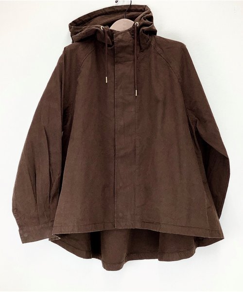 ulu（ウル）の「Flare mountain parker（マウンテンパーカー・レディース・ブラウン/カーキ・FREE）」の9枚目の写真