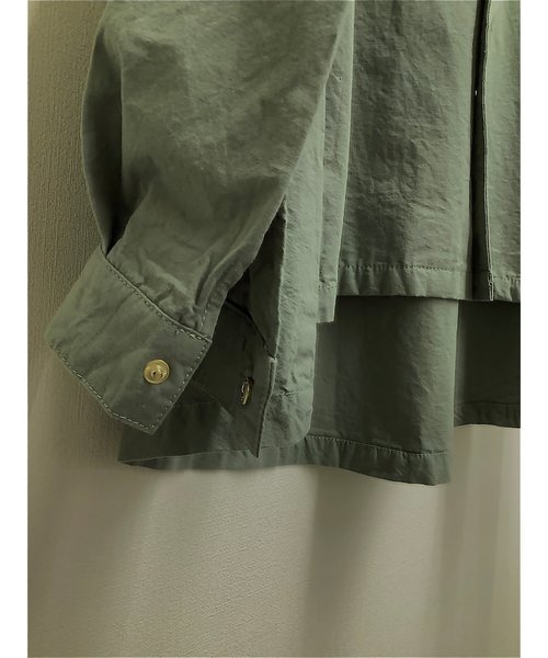 ulu（ウル）の「Flare mountain parker（マウンテンパーカー・レディース・ブラウン/カーキ・FREE）」の4枚目の写真