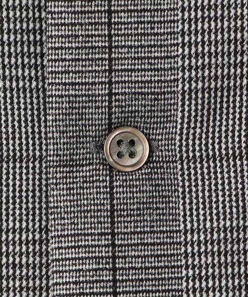 BEAUTY&YOUTH UNITED ARROWS（ビューティーアンドユースユナイテッドアローズ）の「BY スエードタッチ リラックスレギュラー シャツ（シャツ/ブラウス・メンズ・ネイビー/グレー/ライトグレー・MEDIUM/SMALL/LARGE/X-LARGE）」の5枚目の写真