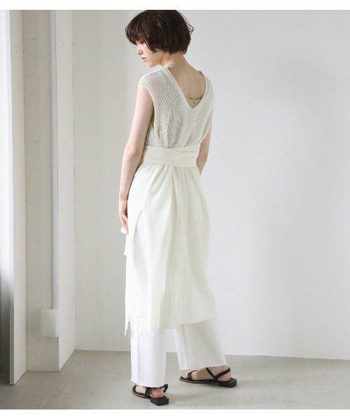 セール リネンライクロングニットベスト タンクトップ Avan Lily アヴァンリリィ のファッション通販 Zozotown