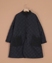 OMNIGOD | [OMNIGOD womens / オムニゴッド]　ポリエステルタフタ キルティングスタンドカラーコート(ダウンジャケット/コート)