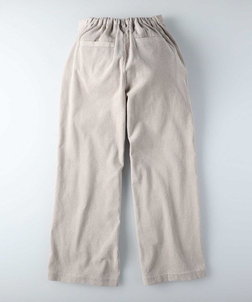 RAG MACHINE（ラグマシーン）の「【RAG MACHINE】ワイドコーデュロイイージーパンツ（その他パンツ・レディース・ブラウン/オフホワイト/ライトブラウン・M/L）」の12枚目の写真
