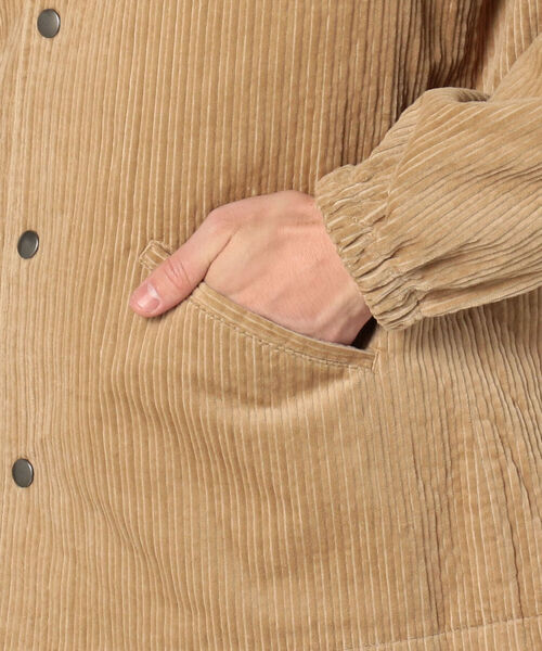 FREDY&GLOSTER（フレディアンドグロスター）の「インサレーション コーチジャケット（ブルゾン・メンズ・ベージュ/ブラック/ブラウン・LARGE/MEDIUM）」の11枚目の写真