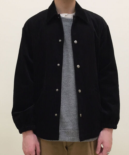 FREDY&GLOSTER（フレディアンドグロスター）の「インサレーション コーチジャケット（ブルゾン・メンズ・ベージュ/ブラック/ブラウン・LARGE/MEDIUM）」の16枚目の写真