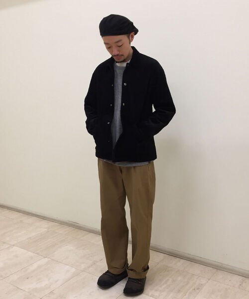 FREDY&GLOSTER（フレディアンドグロスター）の「インサレーション コーチジャケット（ブルゾン・メンズ・ベージュ/ブラック/ブラウン・LARGE/MEDIUM）」の18枚目の写真