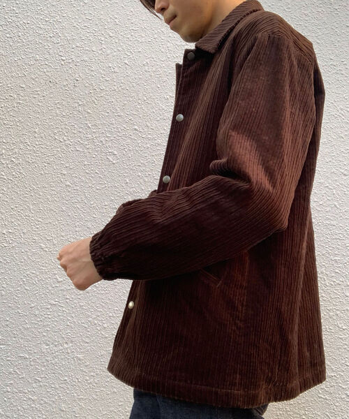 FREDY&GLOSTER（フレディアンドグロスター）の「インサレーション コーチジャケット（ブルゾン・メンズ・ベージュ/ブラック/ブラウン・LARGE/MEDIUM）」の19枚目の写真