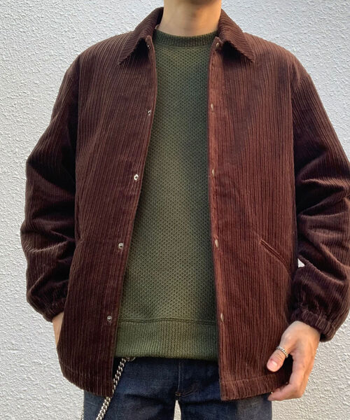 FREDY&GLOSTER（フレディアンドグロスター）の「インサレーション コーチジャケット（ブルゾン・メンズ・ベージュ/ブラック/ブラウン・LARGE/MEDIUM）」の20枚目の写真