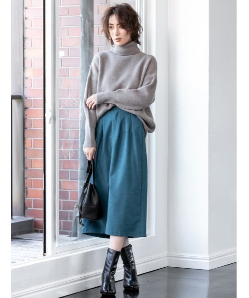 fifth（フィフス）の「フロントスリットタイトスカート（スカート・レディース・ホワイト/ブラウン/ブルー・SMALL/MEDIUM）」の14枚目の写真