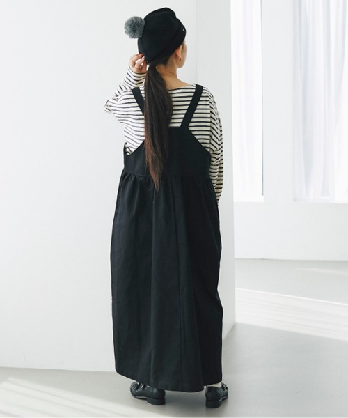 and R（アンドアール）の「切替ジャンパースカート（ジャンパースカート・レディース・ベージュ/ブラック・FREE）」の12枚目の写真