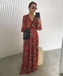 AMERI(アメリ)の「MEDI JACKET DOCKING SHEER SET UP(パンツドレス ...