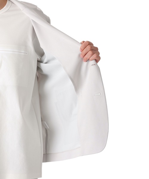 ATTACHMENT(アタッチメント)の「HIGH GAUGE JERSEY TECHNICAL BLAZER(テーラードジャケット・メンズ・ライトグレー/ブラック/グレー系その他・1/2/3)」の10枚目の写真