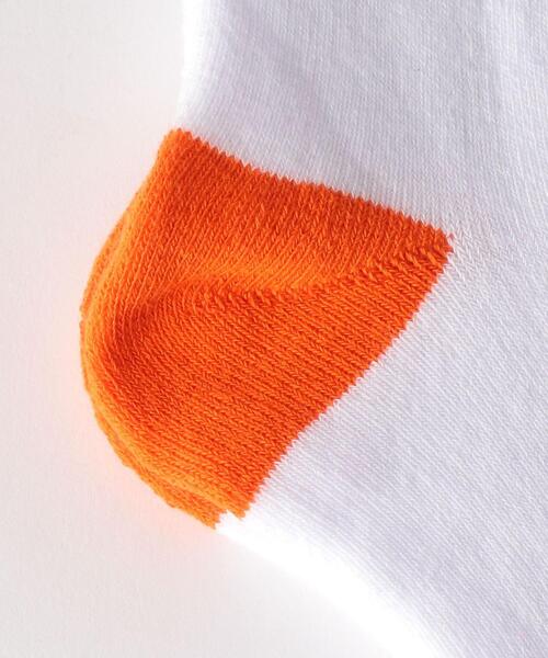 GROOVY COLORS(グルービーカラーズ)の「◆GROOVY COLORS(グルービーカラーズ)ラインソックス(ソックス/靴下・キッズ・ホワイト・LARGE/MEDIUM)」の4枚目の写真
