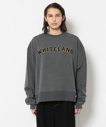 WHITELAND | WHITELAND/ホワイトランド/カレッジロゴスウェット(スウェット)