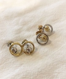 mou | ポストボールサークルピアス(ピアス（両耳用）)