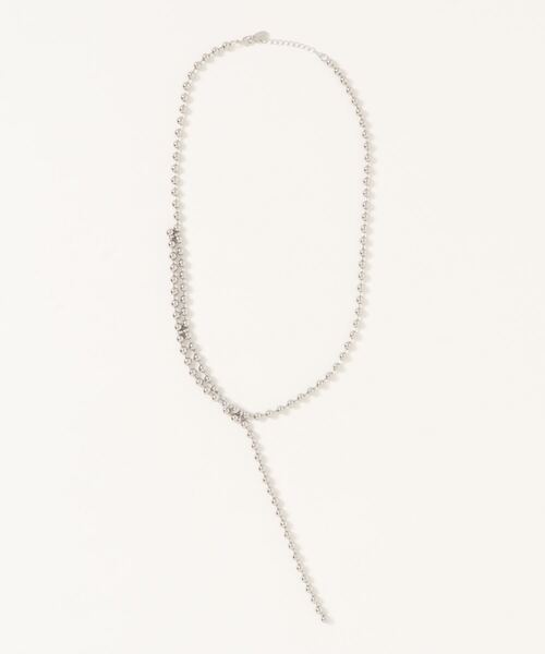 LOWRYS FARM（ローリーズファーム）の「ボールチェーンデザインネックレス　936803（ネックレス・レディース・シルバー/ゴールド・FREE）」の2枚目の写真