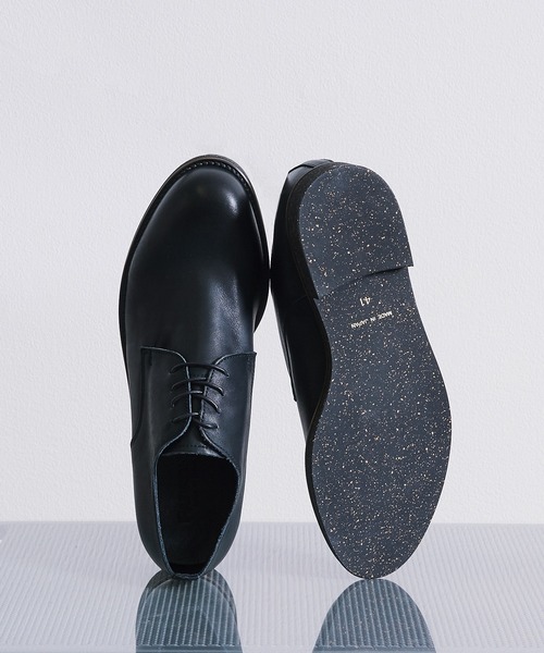 PADRONE パドローネ / DERBY PLAIN TOE SHOES [JACK] (WATER PROOF