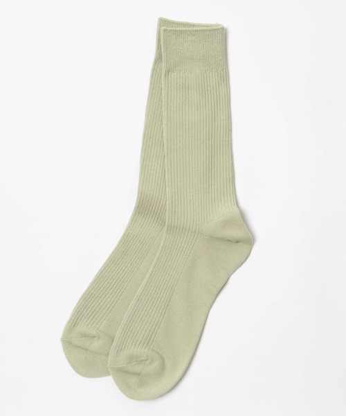 WEGO（ウィゴー）の「WEGO/カラーレギュラーリブソックス（ソックス/靴下・メンズ・ライトパープル/サックスブルー/ホワイト/ベージュ/ブラック/オフホワイト/ライトピンク/オレンジ系その他/グリーン系その他/レッド/イエロー/ブルー系その他/グリーン/ベージュ系その他/ピンク/ロイヤルブルー/ネイビー/ダークオレンジ/スミクロ・25-27CM）」の10枚目の写真