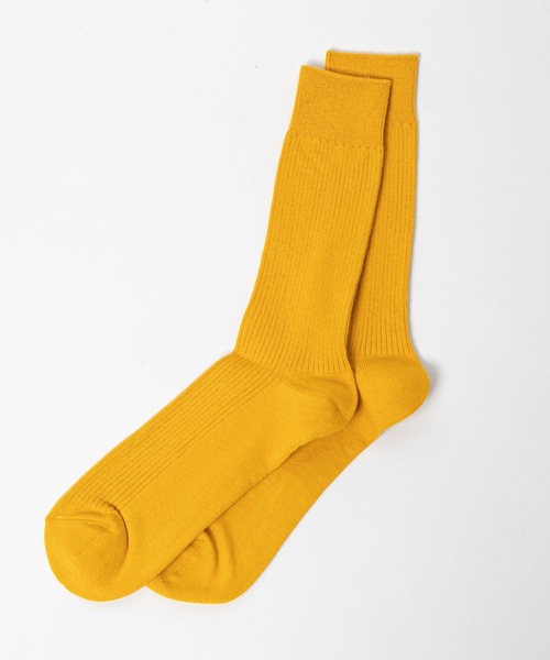 WEGO（ウィゴー）の「WEGO/カラーレギュラーリブソックス（ソックス/靴下・メンズ・ライトパープル/サックスブルー/ホワイト/ベージュ/ブラック/オフホワイト/ライトピンク/オレンジ系その他/グリーン系その他/レッド/イエロー/ブルー系その他/グリーン/ベージュ系その他/ピンク/ロイヤルブルー/ネイビー/ダークオレンジ/スミクロ・25-27CM）」の14枚目の写真