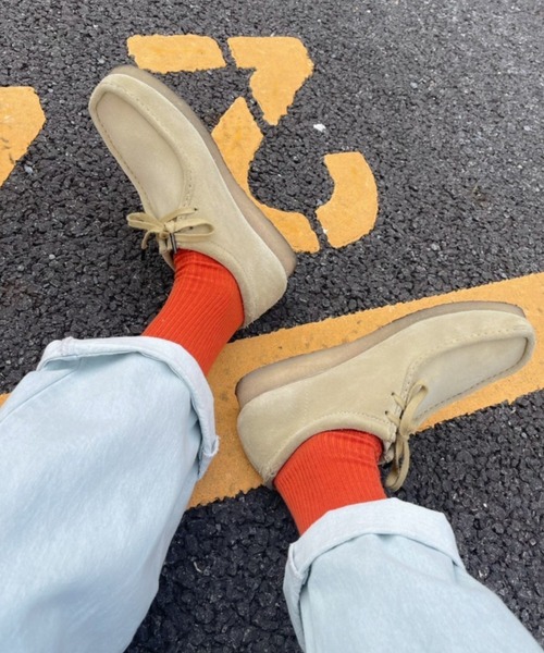 WEGO（ウィゴー）の「WEGO/カラーレギュラーリブソックス（ソックス/靴下・メンズ・ライトパープル/サックスブルー/ホワイト/ベージュ/ブラック/オフホワイト/ライトピンク/オレンジ系その他/グリーン系その他/レッド/イエロー/ブルー系その他/グリーン/ベージュ系その他/ピンク/ロイヤルブルー/ネイビー/ダークオレンジ/スミクロ・25-27CM）」の19枚目の写真