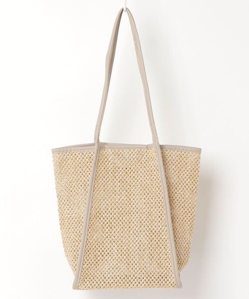 AT CREATION(アットクリエイション)の「EM:AT CREATIONコンビ A4 軽量トート(トートバッグ・レディース・ブラック/サックスブルー/モカ/キャメル/グレイッシュベージュ・FREE)」の11枚目の写真