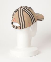 Burberry ストライプ ベースボールキャップ BURBERRY（バーバリー）の「BURBERRY TB CHECK BASEBALL CAP