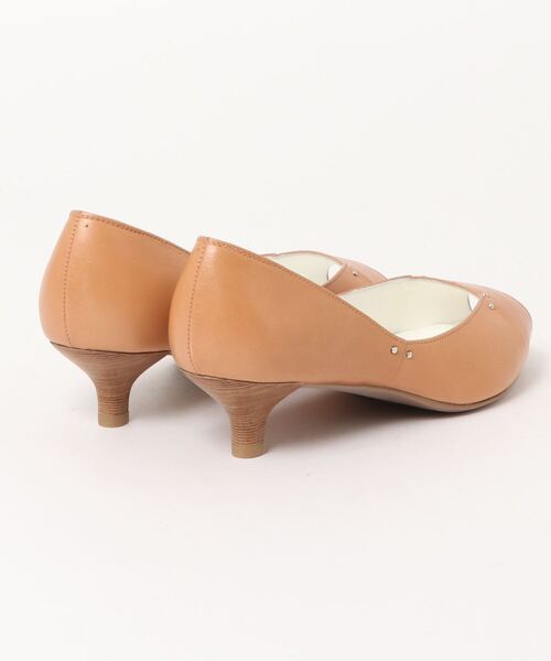 LANVIN collection(ランバン コレクション)の「オープントゥパンプス(パンプス・レディース・ベージュ/ブラック/プラチナム・23.5cm/22.5cm/23.0cm/24.0cm/22.0cm/24.5cm)」の4枚目の写真