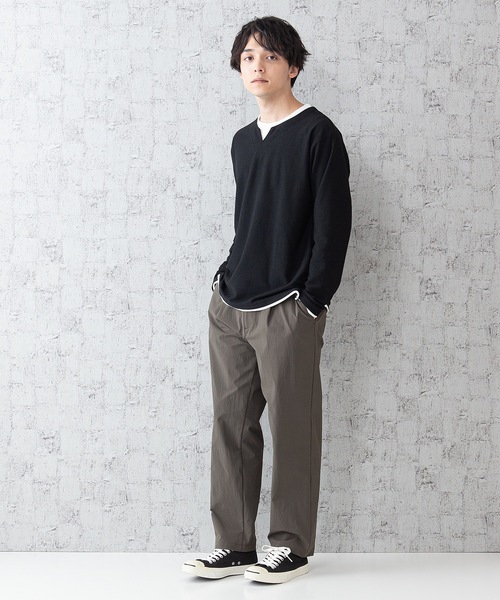 Blue Standard (ブルースタンダード)の「【BLUE STANDARD】コーデュラ(耐久性に優れた素材)ストレッチ性イージーパンツ(その他パンツ・メンズ・ブラック/ベージュ/カーキ・X-LARGE/LARGE/MEDIUM)」の15枚目の写真