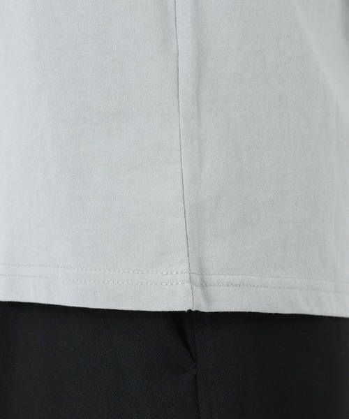 CONVERSE（コンバース）の「【CONVERSE/コンバース】ワンポイントシューズ刺繍 半袖Tシャツ（Tシャツ/カットソー・メンズ・ライトグリーン/ブラック/ホワイト/グレイッシュベージュ/グレイッシュブルー・L/XL/M）」の14枚目の写真