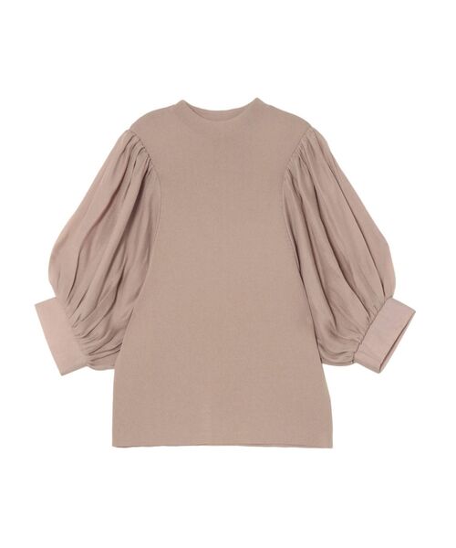 LAGUNAMOON（ラグナムーン）の「ボリュームスリーブニットプルオーバー（ニット/セーター・レディース・ホワイト/ミント/モカ・FREE）」の15枚目の写真