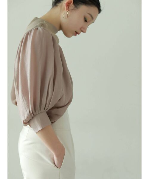 LAGUNAMOON（ラグナムーン）の「ボリュームスリーブニットプルオーバー（ニット/セーター・レディース・ホワイト/ミント/モカ・FREE）」の19枚目の写真