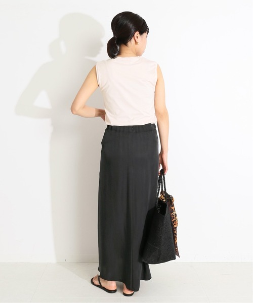 VERMEIL par iena(ヴェルメイユパーイエナ)の「【ATON/エイトン】タンクトップ◆(Tシャツ/カットソー・レディース・ホワイト/ブラック/ピンク/ブルー系その他・FREE)」の19枚目の写真