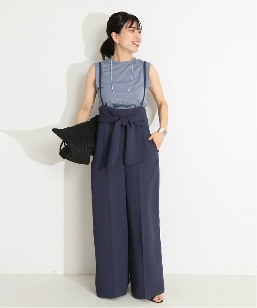 VERMEIL par iena(ヴェルメイユパーイエナ)の「【ATON/エイトン】タンクトップ◆(Tシャツ/カットソー・レディース・ホワイト/ブラック/ピンク/ブルー系その他・FREE)」の20枚目の写真