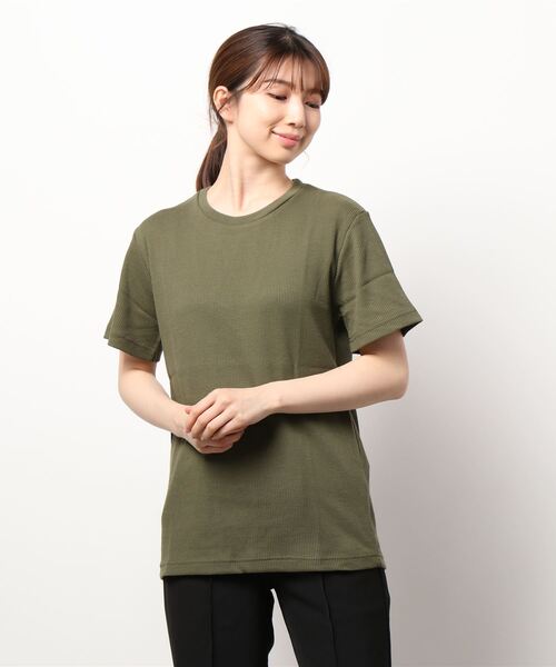セール】【サーマル半袖クルーネックTシャツ】（Tシャツ