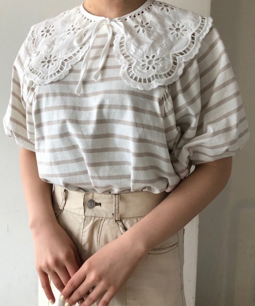 WEGO（ウィゴー）の「WEGO/コットンレース付け襟（付け襟・レディース・ホワイト系その他・FREE）」の15枚目の写真