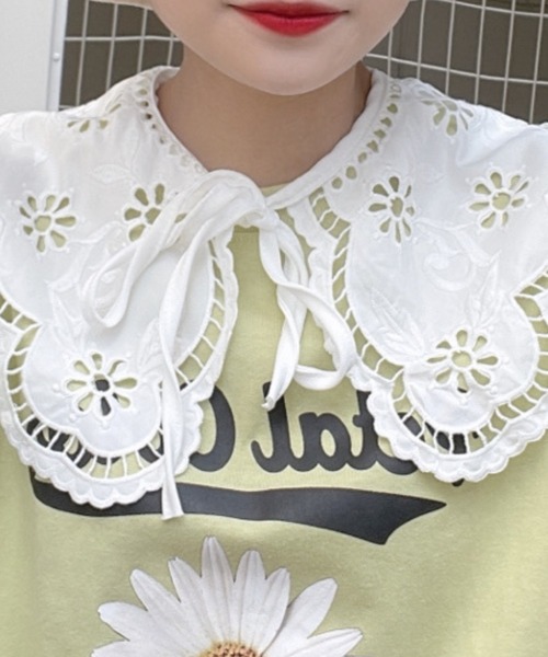 WEGO（ウィゴー）の「WEGO/コットンレース付け襟（付け襟・レディース・ホワイト系その他・FREE）」の18枚目の写真