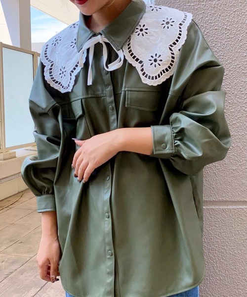 WEGO（ウィゴー）の「WEGO/コットンレース付け襟（付け襟・レディース・ホワイト系その他・FREE）」の5枚目の写真