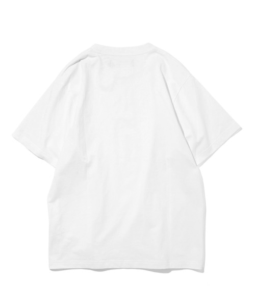 GORDON MILLER(ゴードンミラー)の「GORDON MILLER(ゴードンミラー) SHELTECH ワンポイントポケットTee(2colors)(21S-GM008)(Tシャツ/カットソー・メンズ・ホワイト/ブラック・M/L/XL)」の4枚目の写真