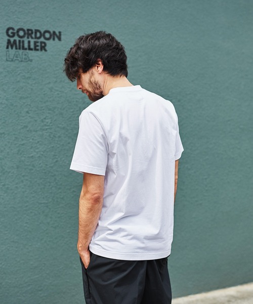 GORDON MILLER(ゴードンミラー)の「GORDON MILLER(ゴードンミラー) SHELTECH ワンポイントポケットTee(2colors)(21S-GM008)(Tシャツ/カットソー・メンズ・ホワイト/ブラック・M/L/XL)」の16枚目の写真