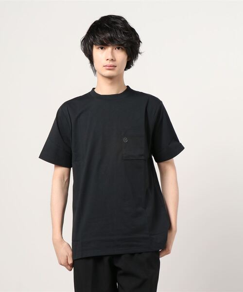 GORDON MILLER(ゴードンミラー)の「GORDON MILLER(ゴードンミラー) SHELTECH ワンポイントポケットTee(2colors)(21S-GM008)(Tシャツ/カットソー・メンズ・ホワイト/ブラック・M/L/XL)」の13枚目の写真