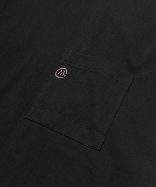 GORDON MILLER(ゴードンミラー)の「GORDON MILLER(ゴードンミラー) SHELTECH ワンポイントポケットTee(2colors)(21S-GM008)(Tシャツ/カットソー・メンズ・ホワイト/ブラック・M/L/XL)」の12枚目の写真