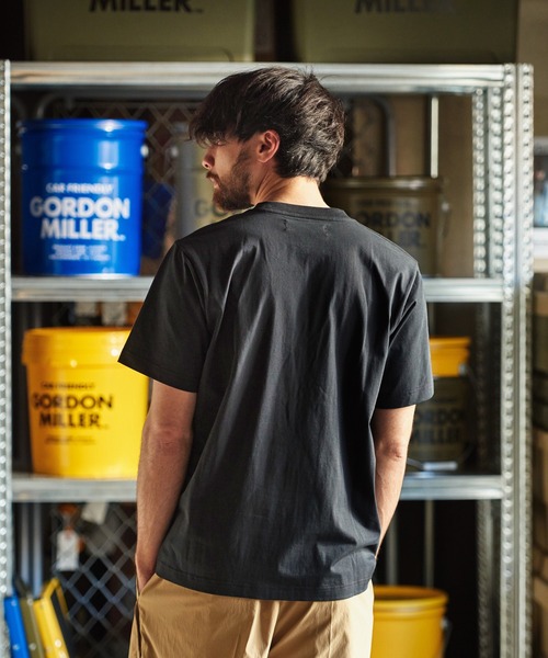 GORDON MILLER(ゴードンミラー)の「GORDON MILLER(ゴードンミラー) SHELTECH ワンポイントポケットTee(2colors)(21S-GM008)(Tシャツ/カットソー・メンズ・ホワイト/ブラック・M/L/XL)」の6枚目の写真