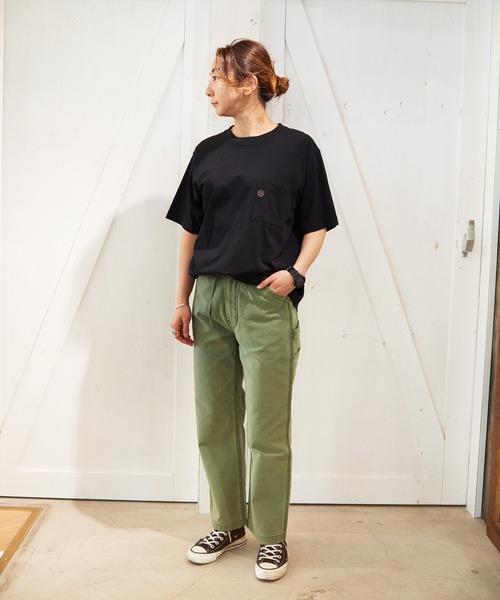 GORDON MILLER(ゴードンミラー)の「GORDON MILLER(ゴードンミラー) SHELTECH ワンポイントポケットTee(2colors)(21S-GM008)(Tシャツ/カットソー・メンズ・ホワイト/ブラック・M/L/XL)」の19枚目の写真