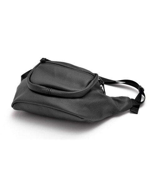 DEVICE（デバイス）の「Rename 本革 ミニ ウエストバッグ（ボディバッグ/ウエストポーチ・メンズ・ブラック・FREE）」の20枚目の写真