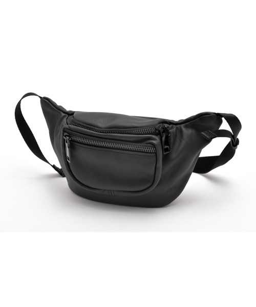 DEVICE（デバイス）の「Rename 本革 ミニ ウエストバッグ（ボディバッグ/ウエストポーチ・メンズ・ブラック・FREE）」の17枚目の写真
