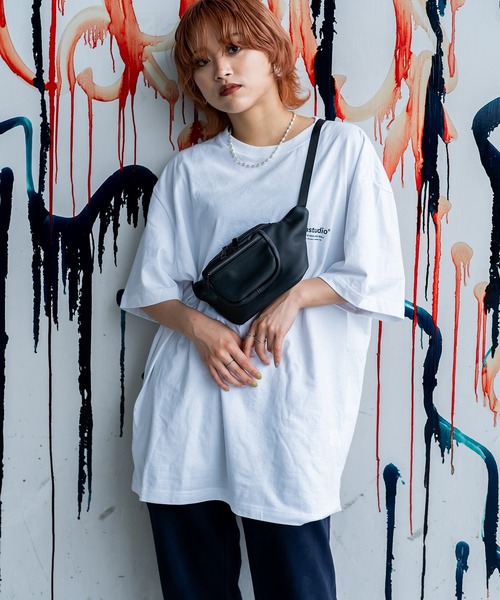 DEVICE（デバイス）の「Rename 本革 ミニ ウエストバッグ（ボディバッグ/ウエストポーチ・メンズ・ブラック・FREE）」の7枚目の写真